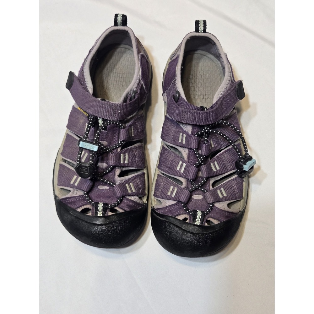 Keen Newport H2 Shoes Girls Size 2 Purple Hiking Water Trail Waterproof Sandal